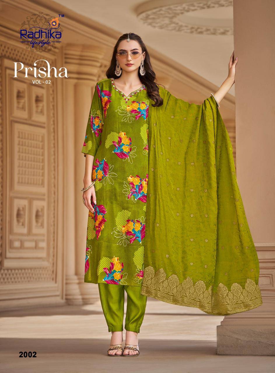 Radhika lifestyle prisha vol 2 Indian kurti wholesalers in bangalore